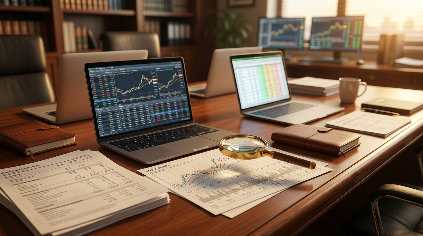 Stock analysis research process framework