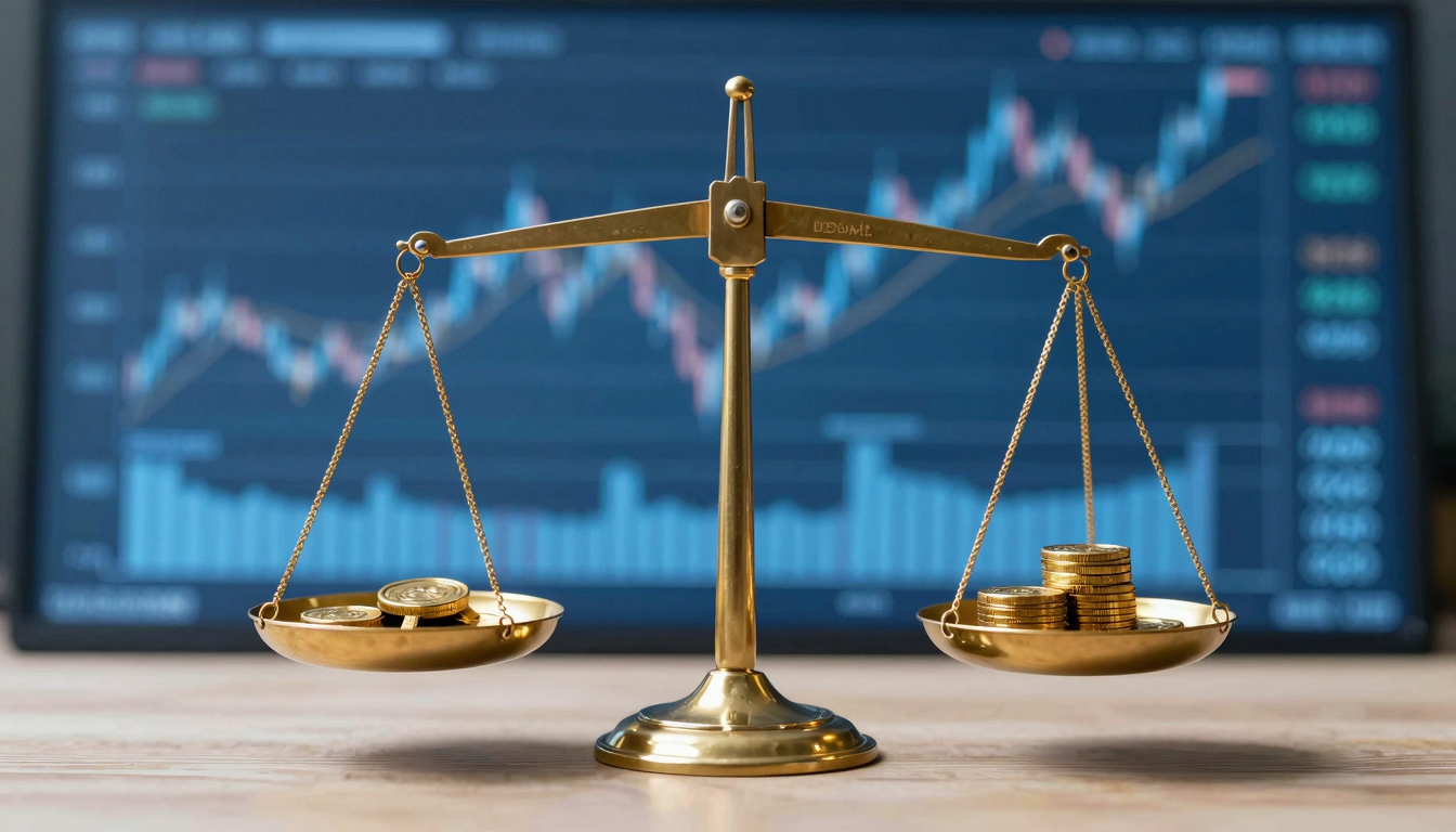 Intrinsic value vs market price concept